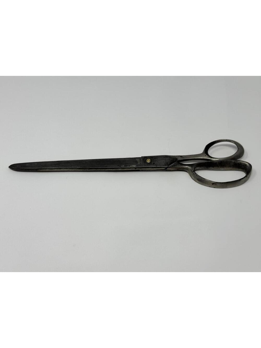 Vintage PARROT 10.5" Dressmaker's Shears Tailor Fabric Scissors Heavy Duty